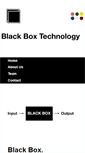 Mobile Screenshot of blackboxtechnology.co.uk