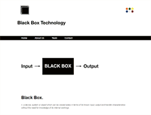 Tablet Screenshot of blackboxtechnology.co.uk